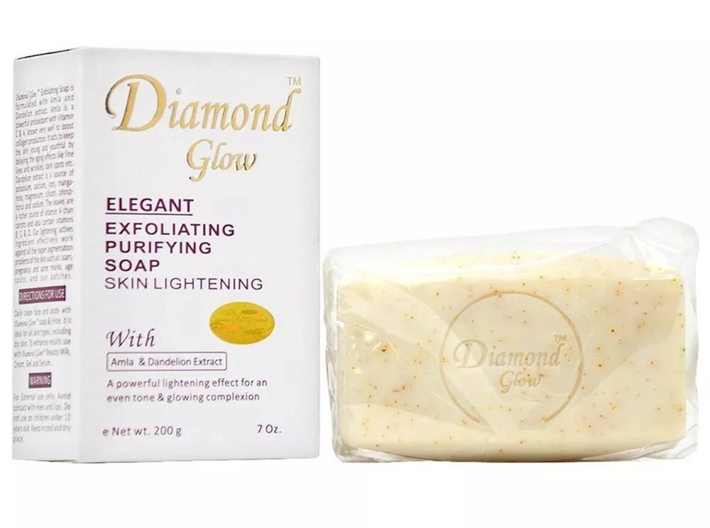 Diamond Glow Elegant Exfoliating Purifying Soap 7 oz