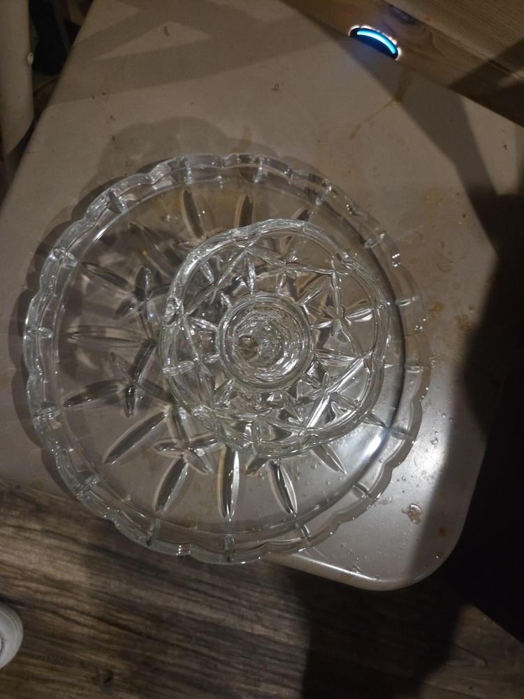 Crystal Cake Stand