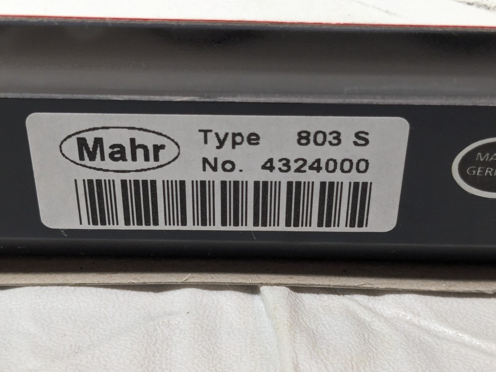 Mahr Dial Indicator Type 803 S 3 mm Range 4324000
