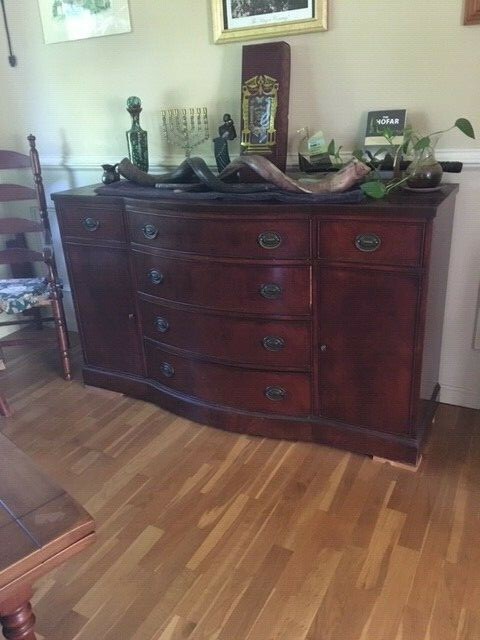 Drexel Georgian Style Mahogany Side Cabinet / Server