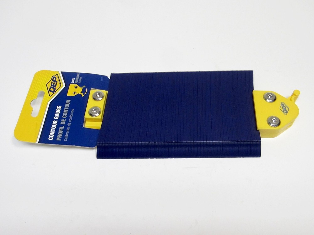 QEP 6" Locking Professional Profile & Contour Gauge Angle Shape Duplicator