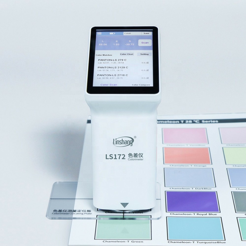 Color Diffenerce Analyzer Meter Colorimeter for Leather Cotton Textile Printing