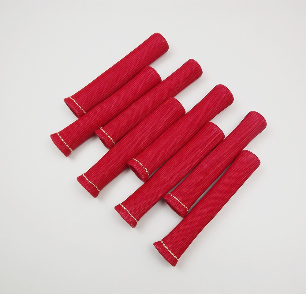 Labwork 8PCS 1200° Spark Plug Wire Boots Heat Shield Protector Sleeve SBC BBC