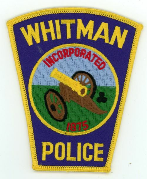 MASSACHUSETTS MA WHITMAN POLICE NEW SHOULDER PATCH SHERIFF