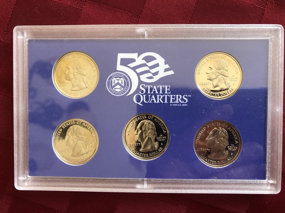 2000 US PROOF 10 COIN SET WITH ORIGINAL PACKAGING AND COA