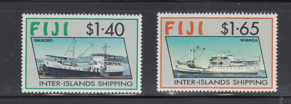 FIJI 661-664 ships shipping Mint Never Hinged