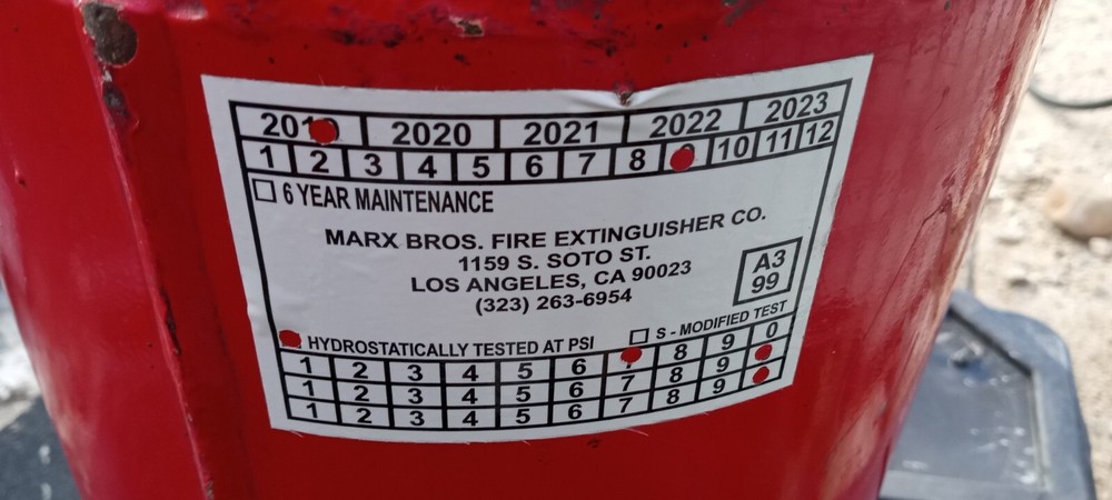 Amerex Model VH25ABC Vehicle Fire Suppression System