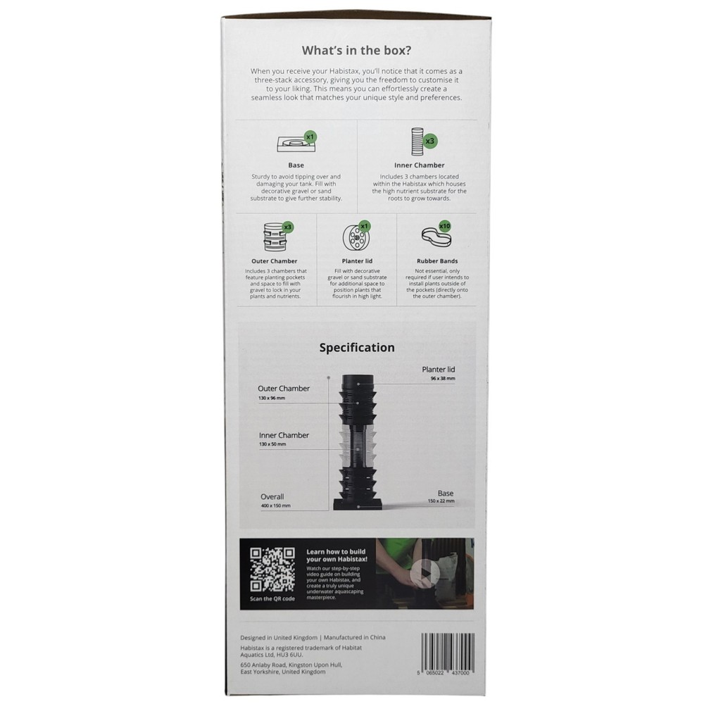Modular Planter for Planted Tanks | TRIO Modular System (3 Tier Unit)