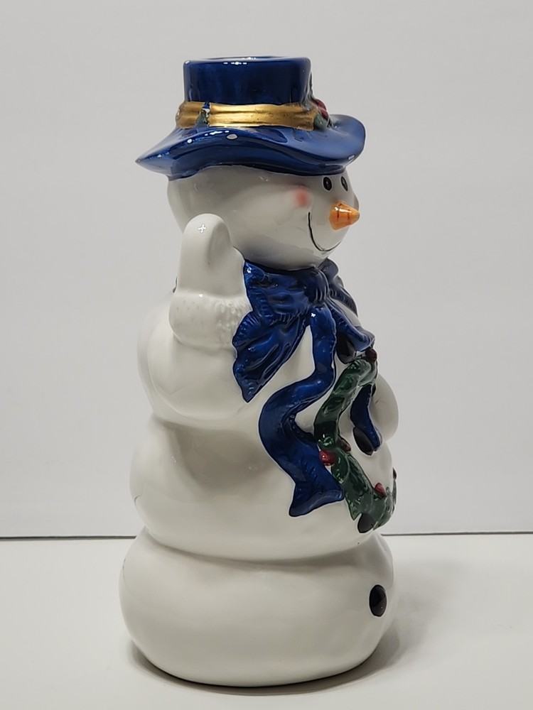 Snowman Candle Holder