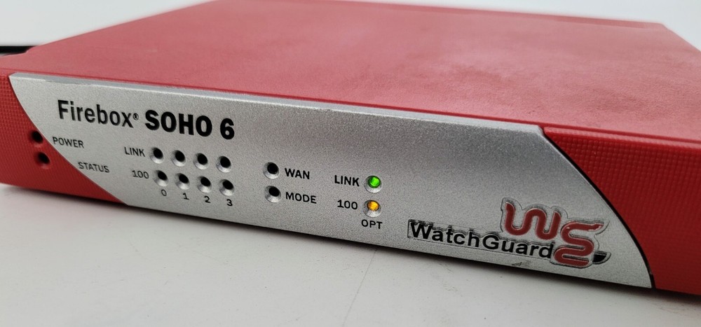 Firebox SOHO 6 BF4516E6 W/ Adapter