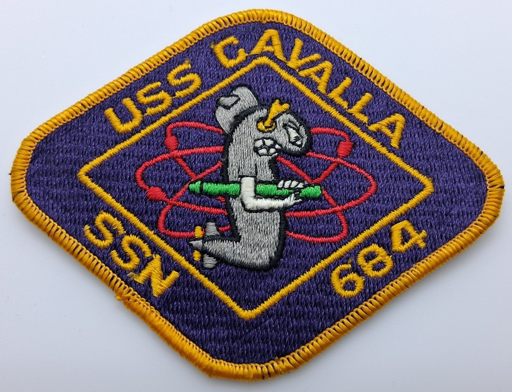 USS Cavalla SSN-684 Patch