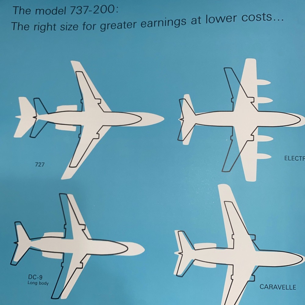 Boeing Presents the 737 Brochure 1965