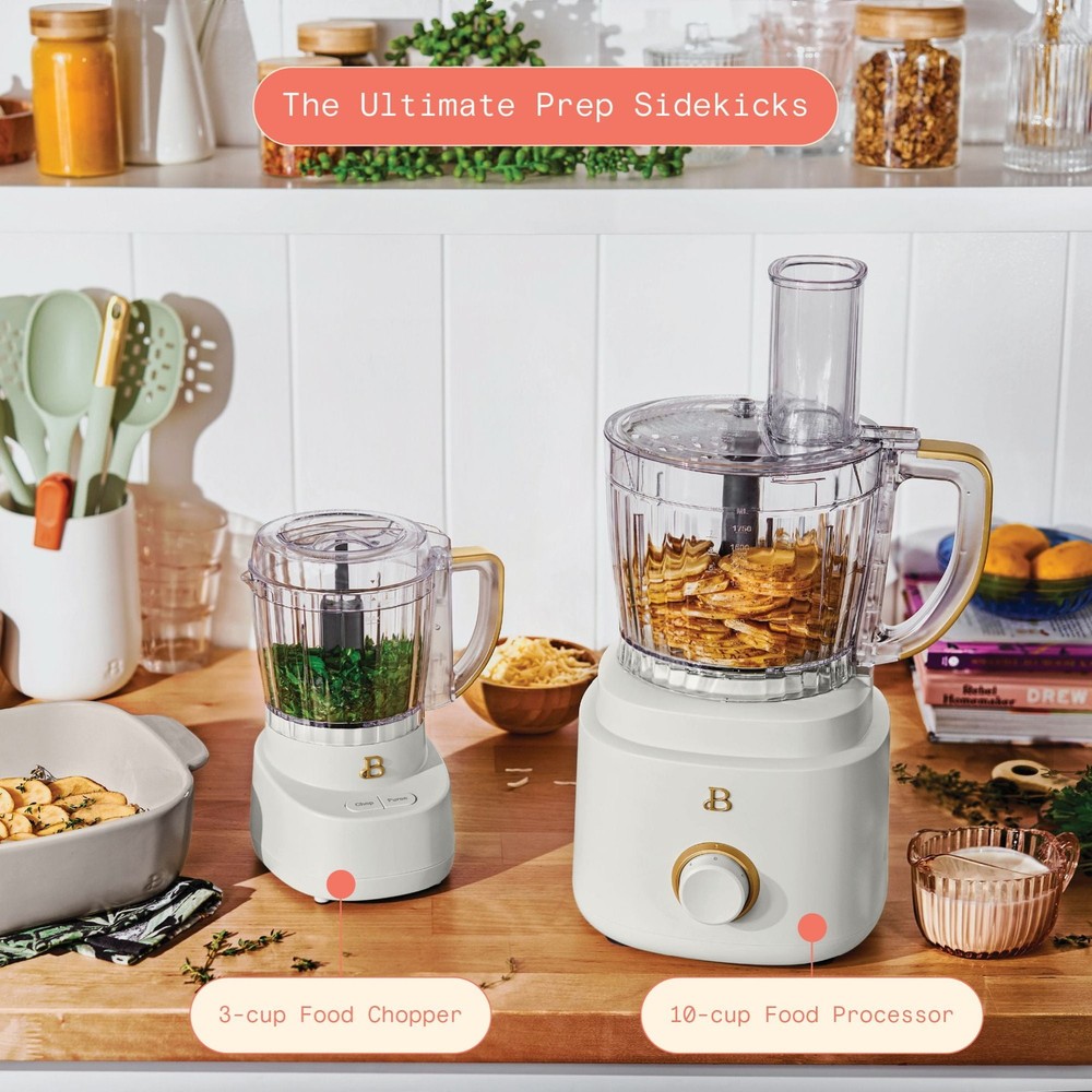 3-Cup Food Chopper, White Icing