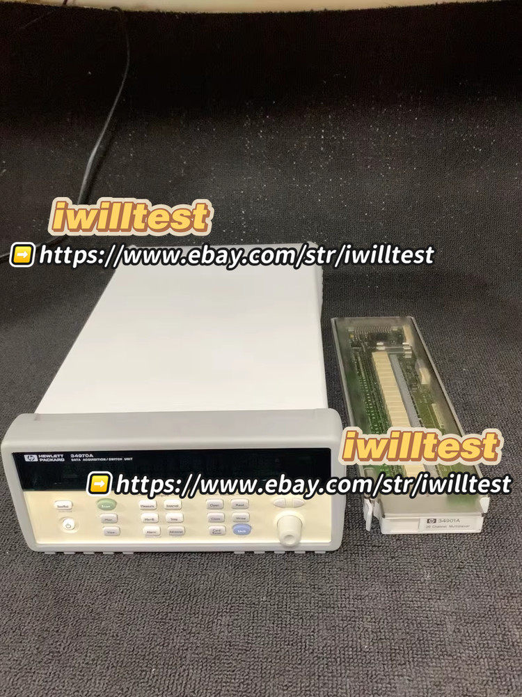 HP 34970A Data ACQUISITION /SWITCH UNIT*IW