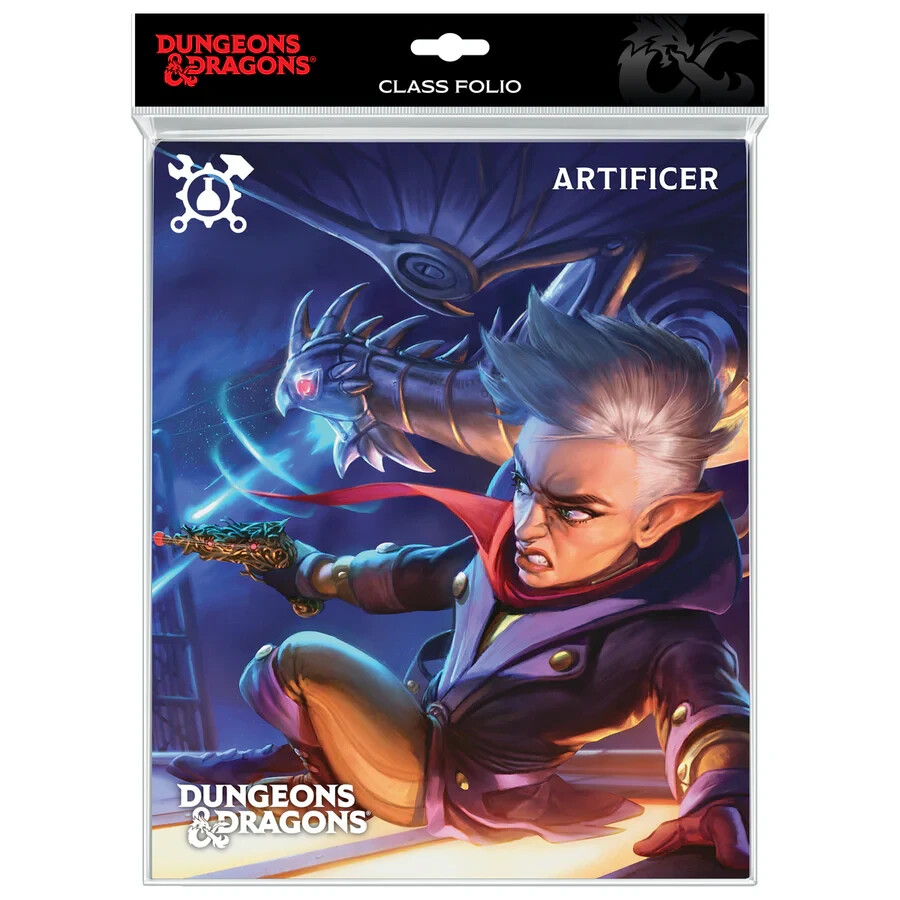 Artificer - Class Folio Storage Organizer  with Stickers for Dungeons & Dragons