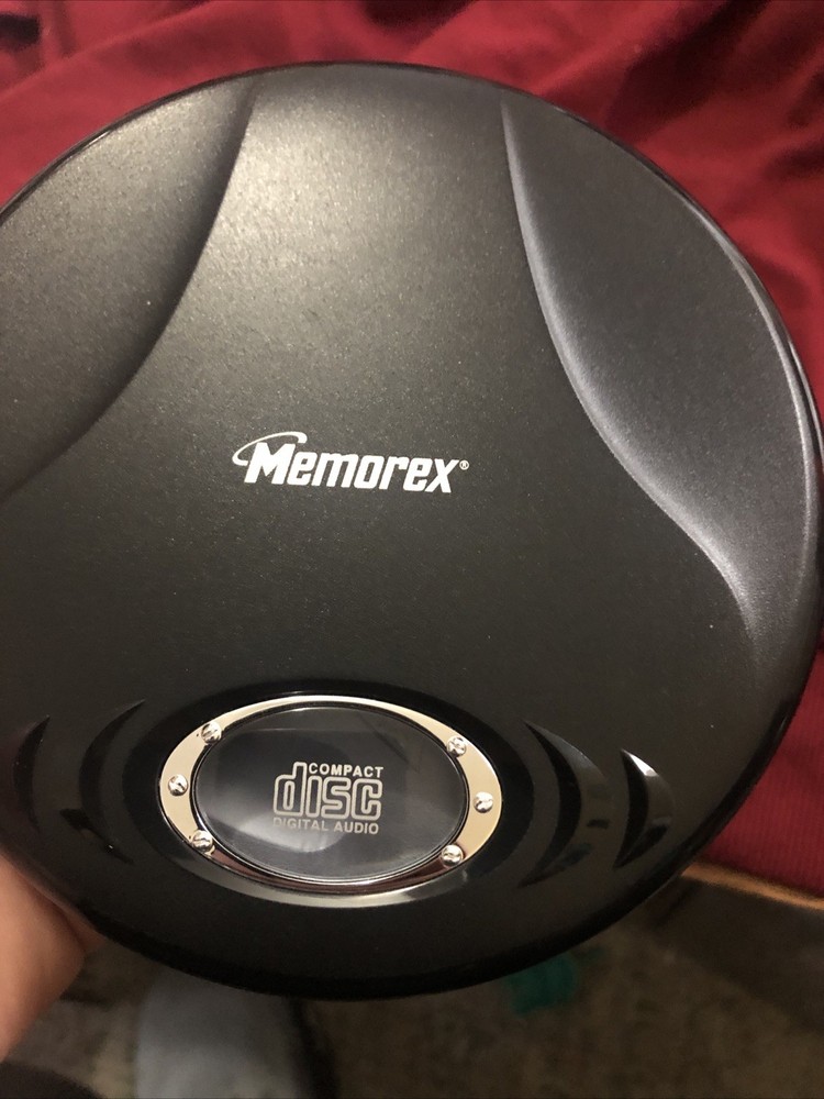 Memorex CD Player Model# MD 6451R Black With Optimal Remote Clean