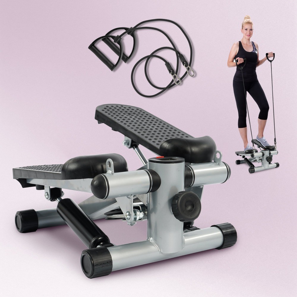 Mini Steppers, Stair Steeper with Resistance Bands