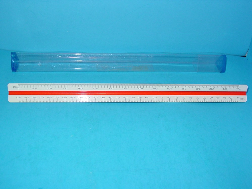 Pickett 237 Engineers Triangle Scale Rulers Japan