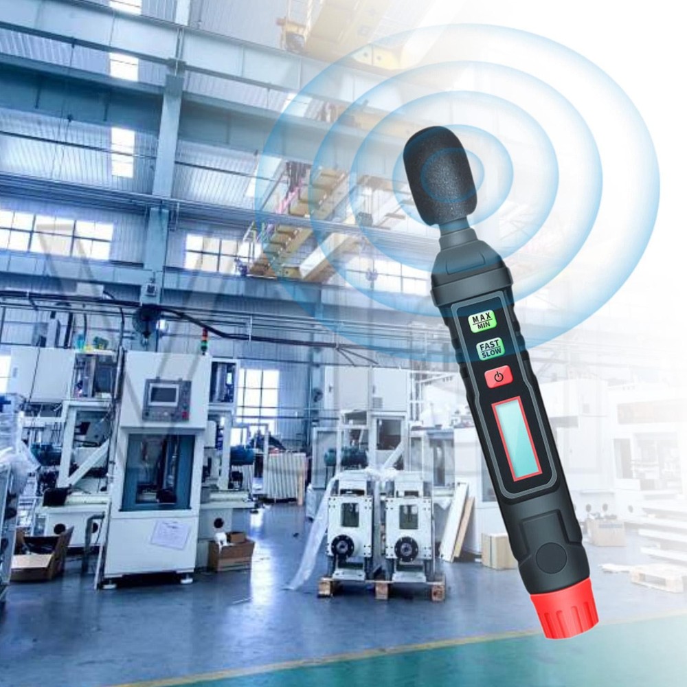 Decibel Meter Digital Sound Level Meter Range 30-130 dB Volume Decibel Reader
