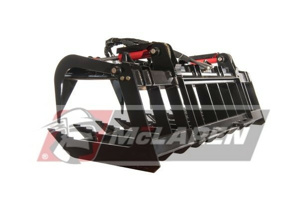 McLaren Root Grapple Bucket Heavy Duty Track Loader 66" Attachment for Case