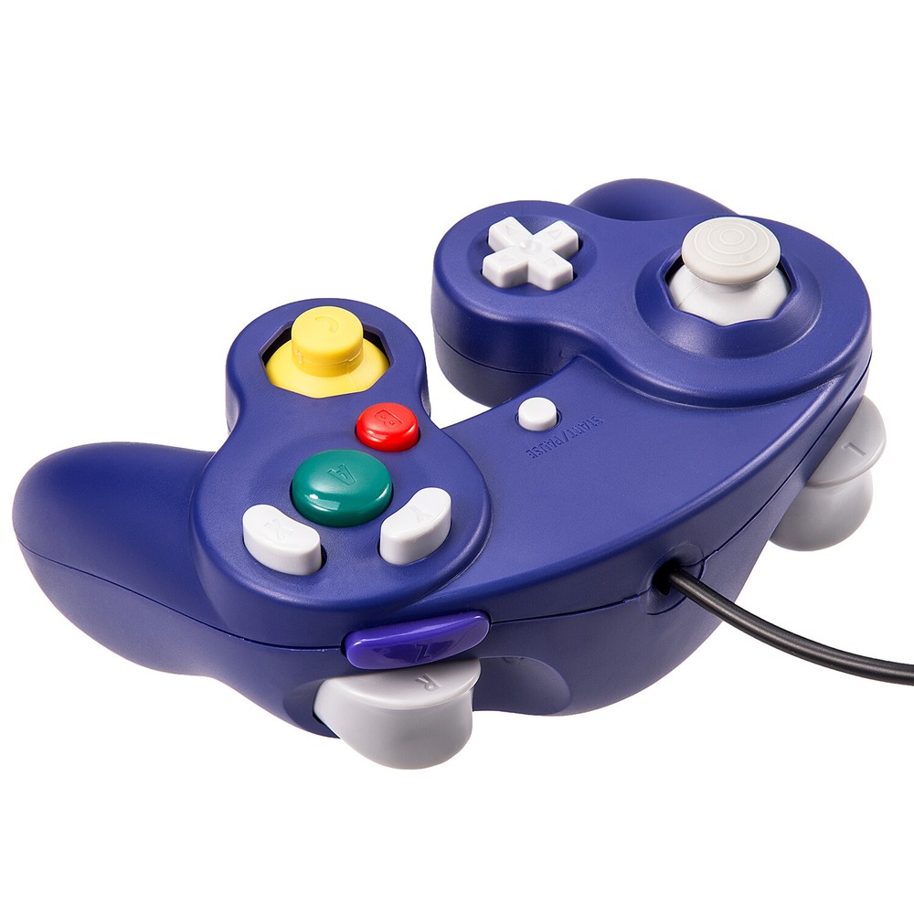 2Pack Wired Controllers Gamepad compatible For Nintendo Gamecube Console Game
