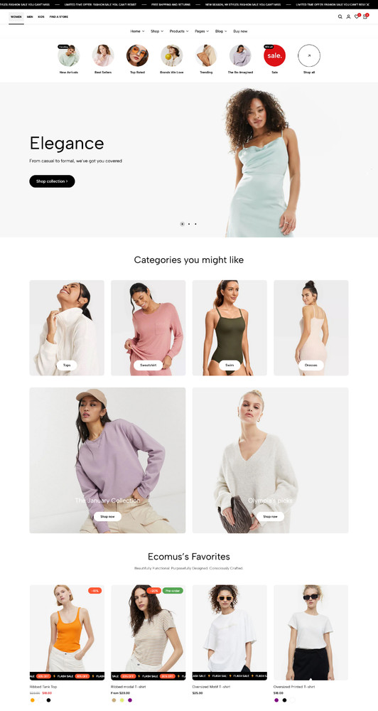 eShopyCom - Shopify Theme | Multipurpose eCommerce Template | Fast & Optimized