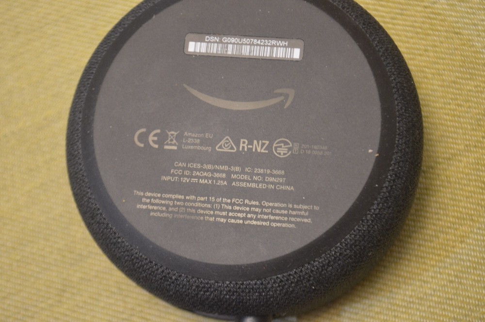 Amazon Echo Dot D9N29T 3rd Gen Smart Speaker with AC Adaptor