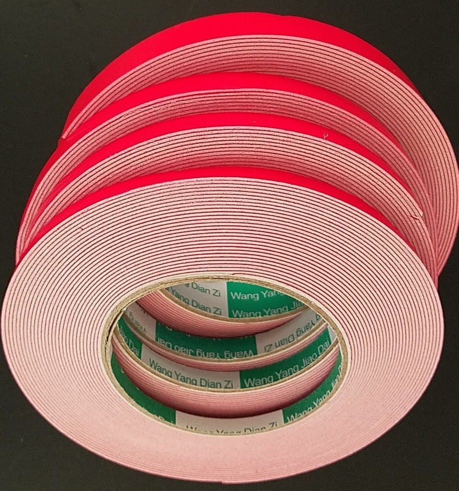 White Double Sided Adhesive Tape Car Truck Multi-Purpose 32 Feet, Select: Width