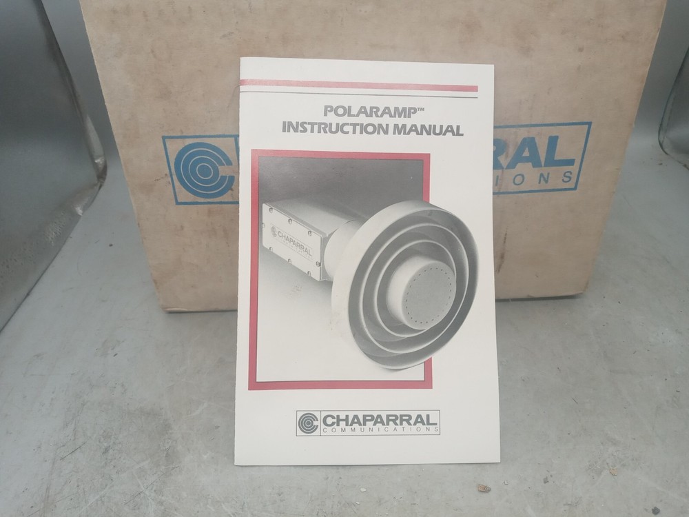 1 NEW CHAPARRAL COMMUNICATIONS POLARAMP