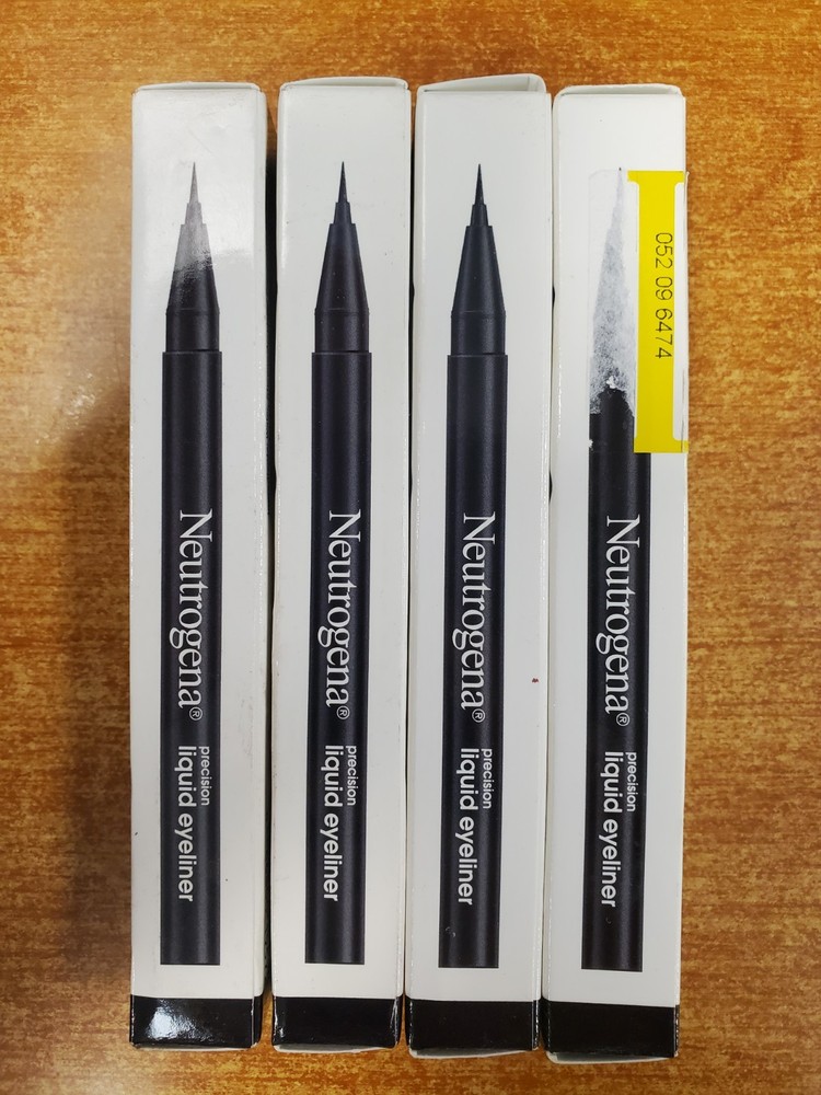 4 Pack: Neutrogena Precision Liquid Eyeliner *#10 Jet Black* (LL3582)