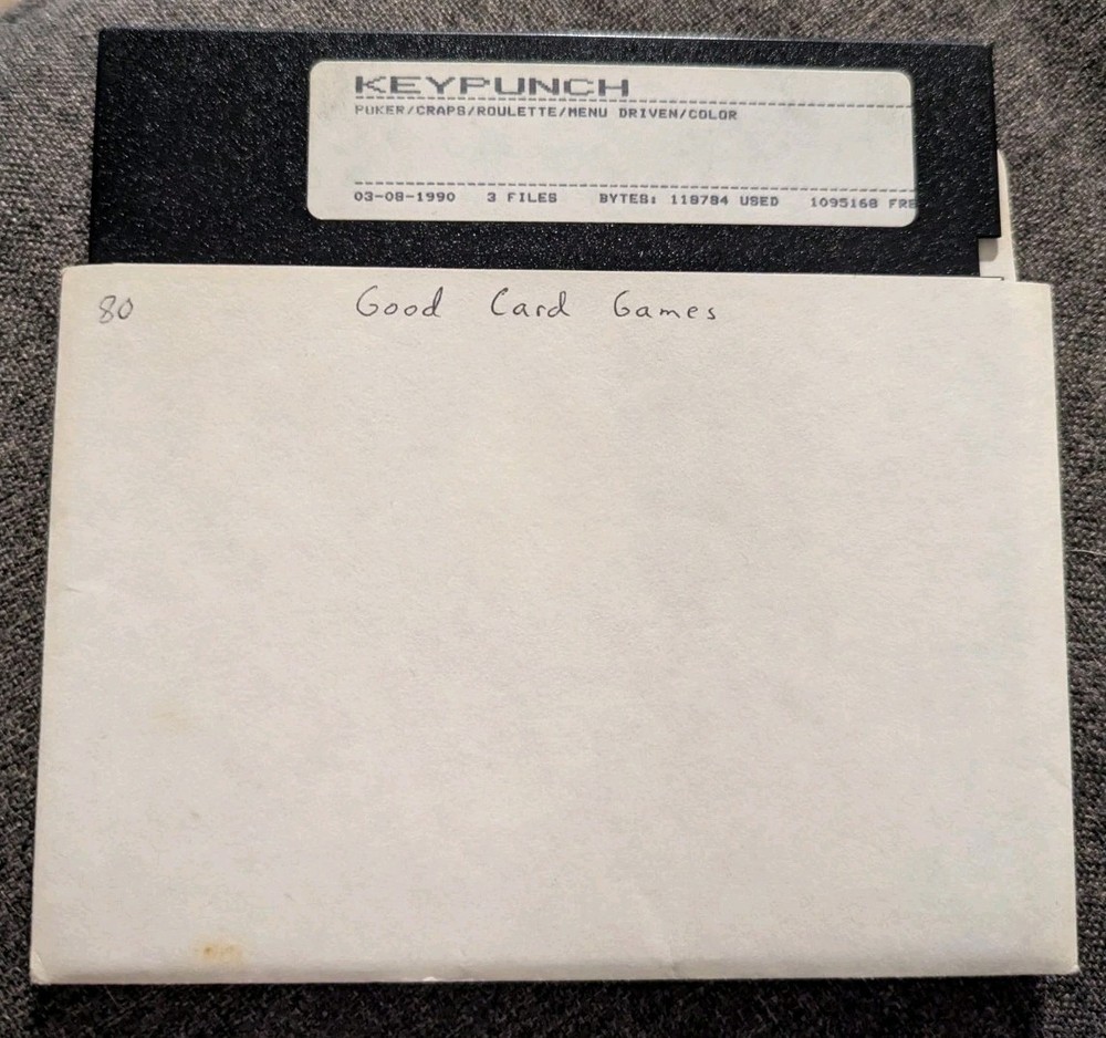 Vintage 5.25" Floppy Disk Keypunch