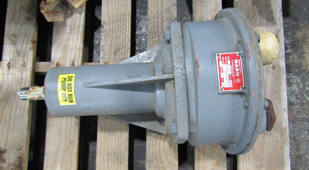 👀 NASH 2" NPT TWO-STAGE LIQUID RING VACUUM PUMP AHF80