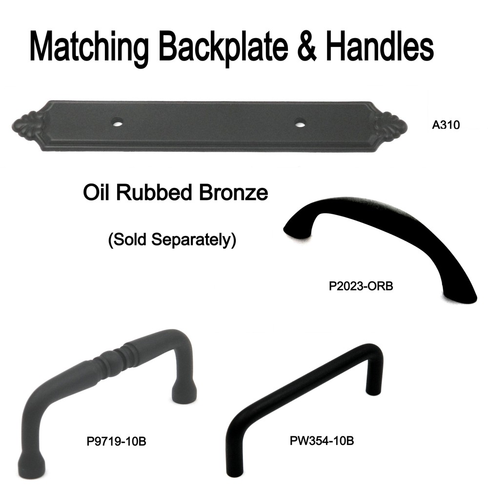 P9719-10B Oil Rubbed Bronze Solid Brass 3"cc Handle Pulls Keeler Power & Beauty