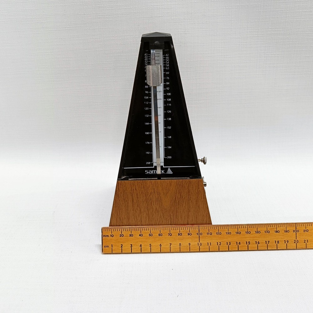 Vintage Samick SM-98 Metronome - Excellent Condition