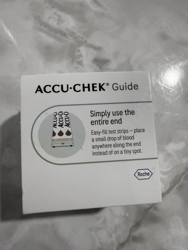 Accu-Chek Guide 50 Test Strips, Exp 05/15/2027