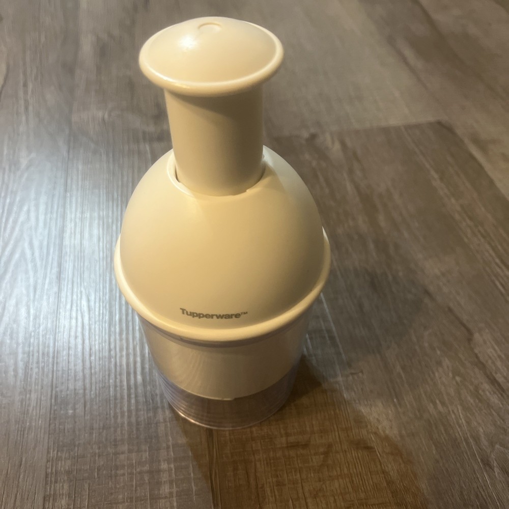 Tupperware The Chopper Machine Dicer Missing Bottom Lid EUC