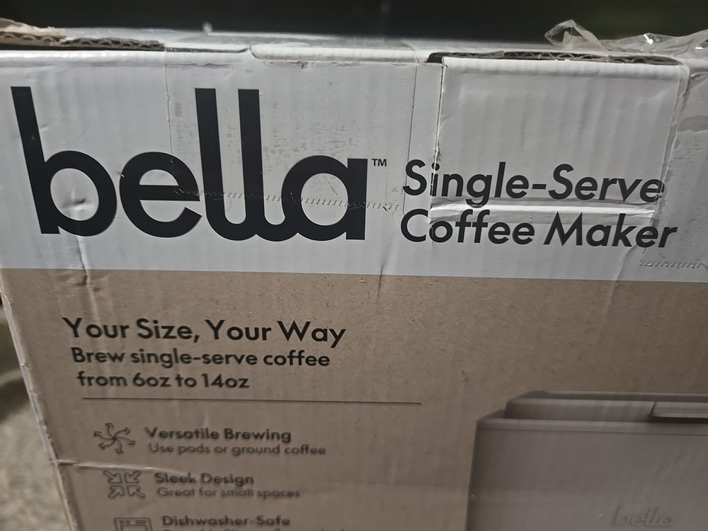 bella Drip Coffee Maker Oatmilk