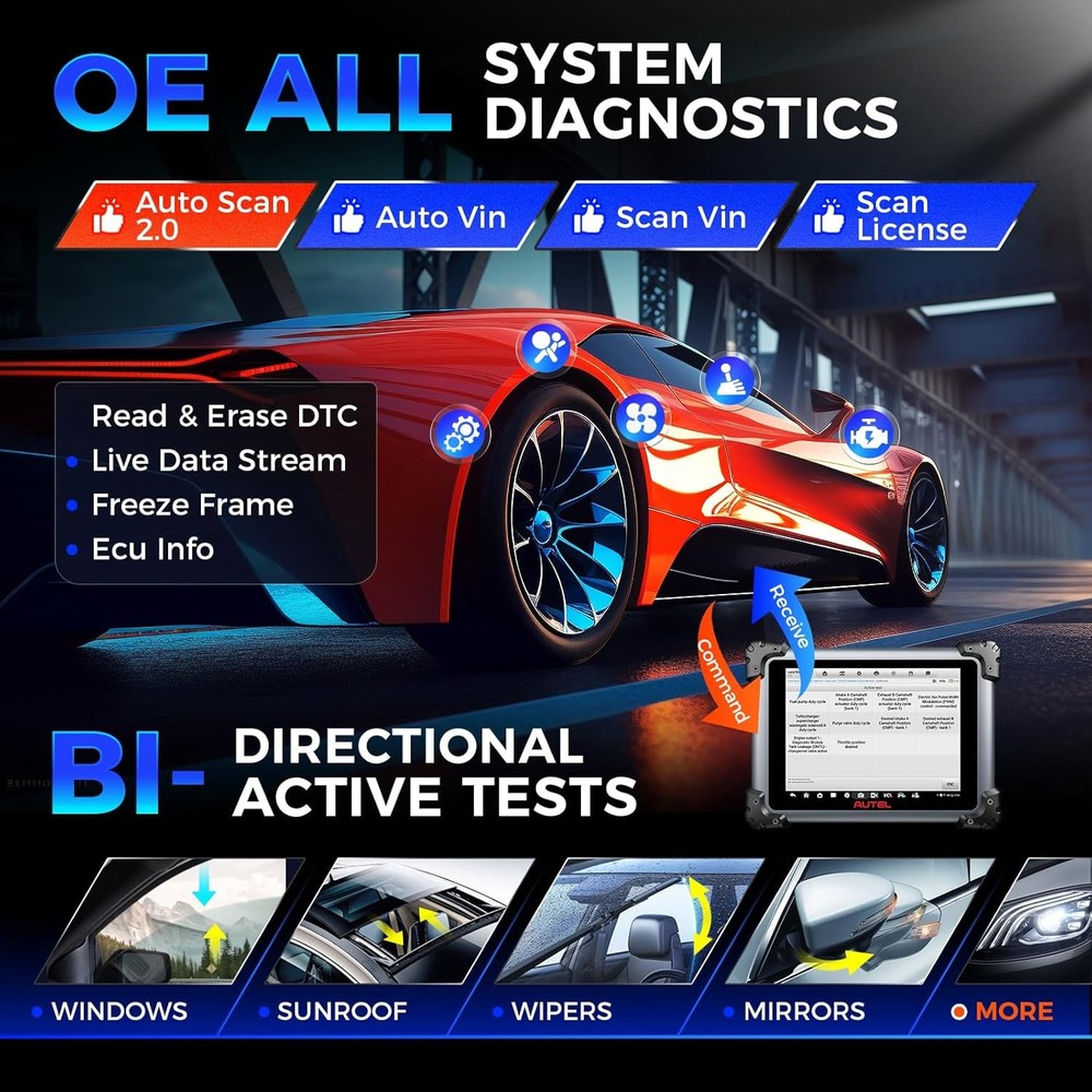 2026 Autel MaxiSys Elite II PRO ULTRA Scanner J2534 ECU Programming Coding Tool