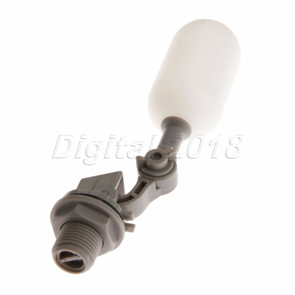 1x Adjustable Float Ball Valve 1/2" Automatic Fill Tank Pond Water Level Control