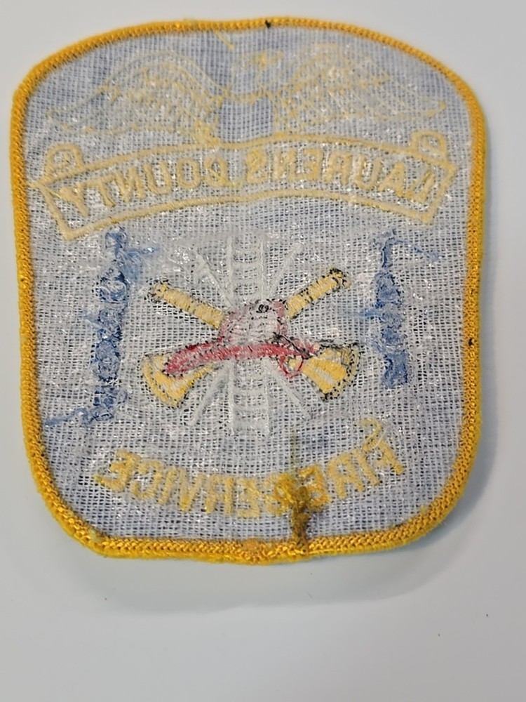 Laurens County Fire Service Task Force Patch South Carolina