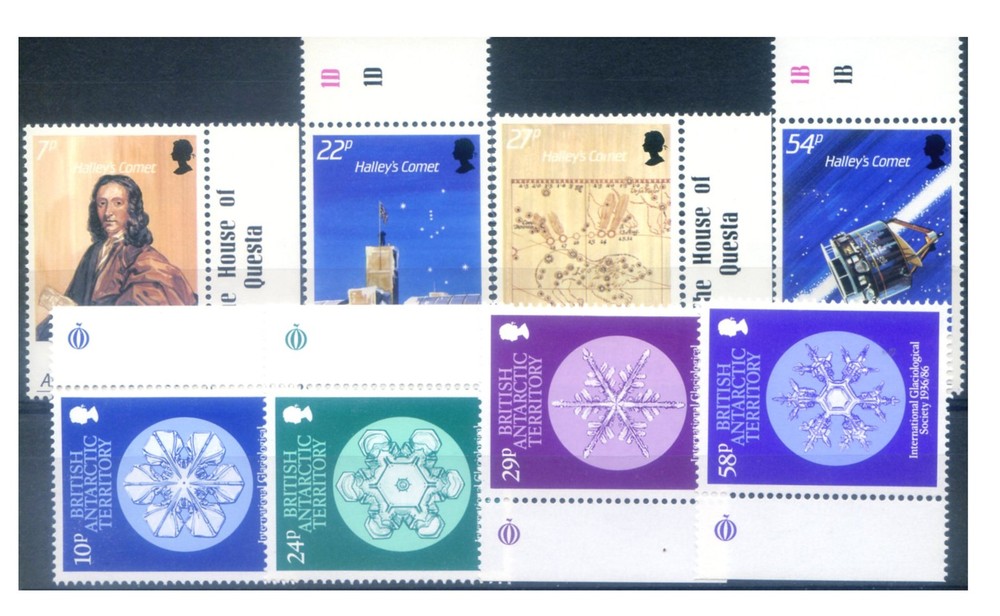 British Antarctic Territory. Complete vintage 1986.