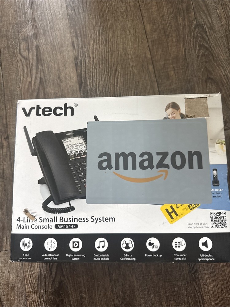 Vtech AM18247 Small Business System Accessory Deskset