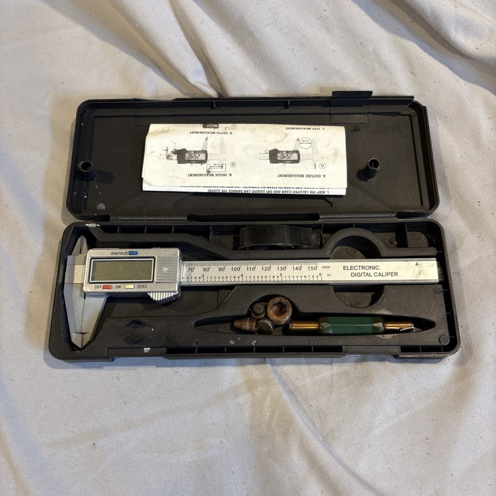 Digital Caliper 0-155mm With Hard Case