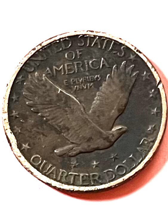 1920 d vf standing quarter