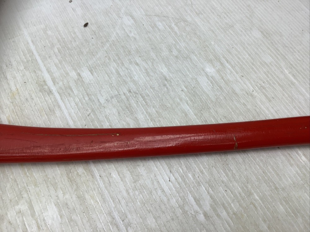 vintage Collins "connie" pattern axe red