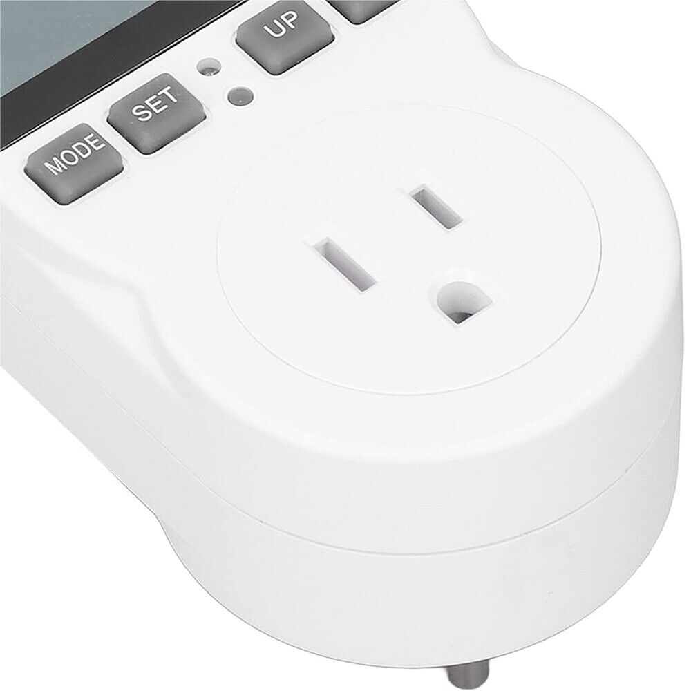 Digital Thermostat Heating Cooling Temperature Controller Outlet Plug w/ Probe
