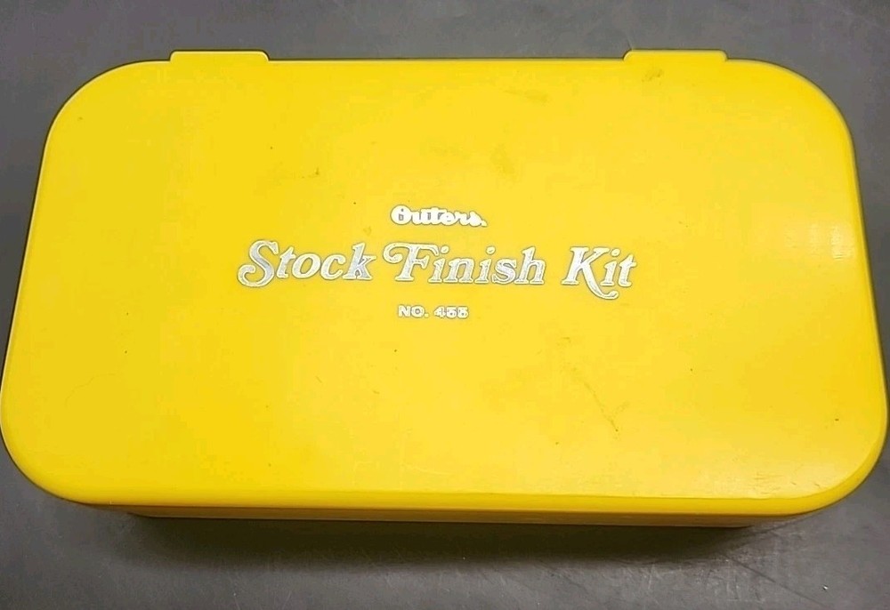 Vintage OUTERS Stock Finish Kit #455 Complete Original Kit with Boxes