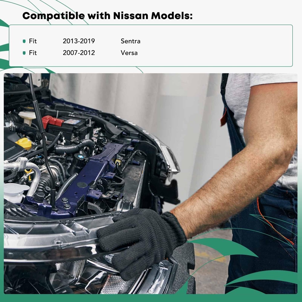 Front Radiator Support Bracket Sentra 2013-2019 Versa 2007-2012 Steel Assembly