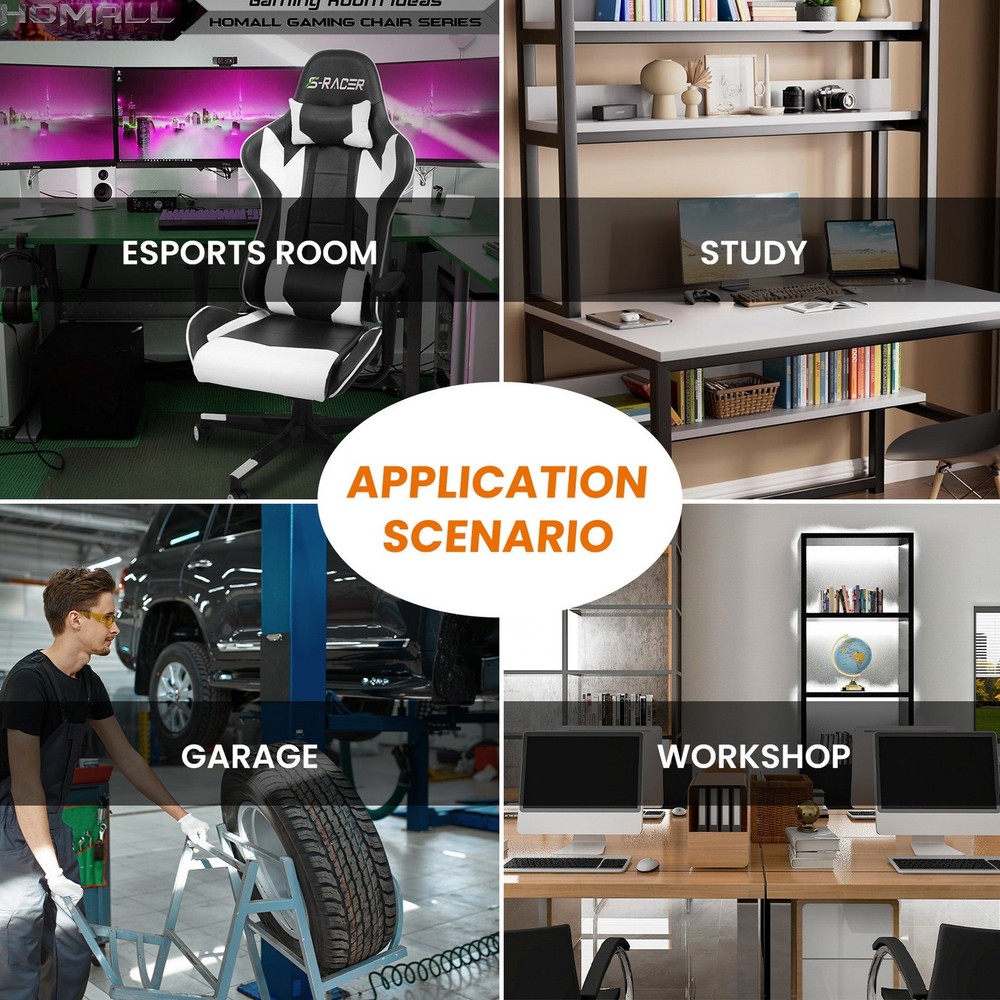 71" Adjustable Work Bench Table w Pegboard Rolling Wheels AC/USB Outlets 2000LB