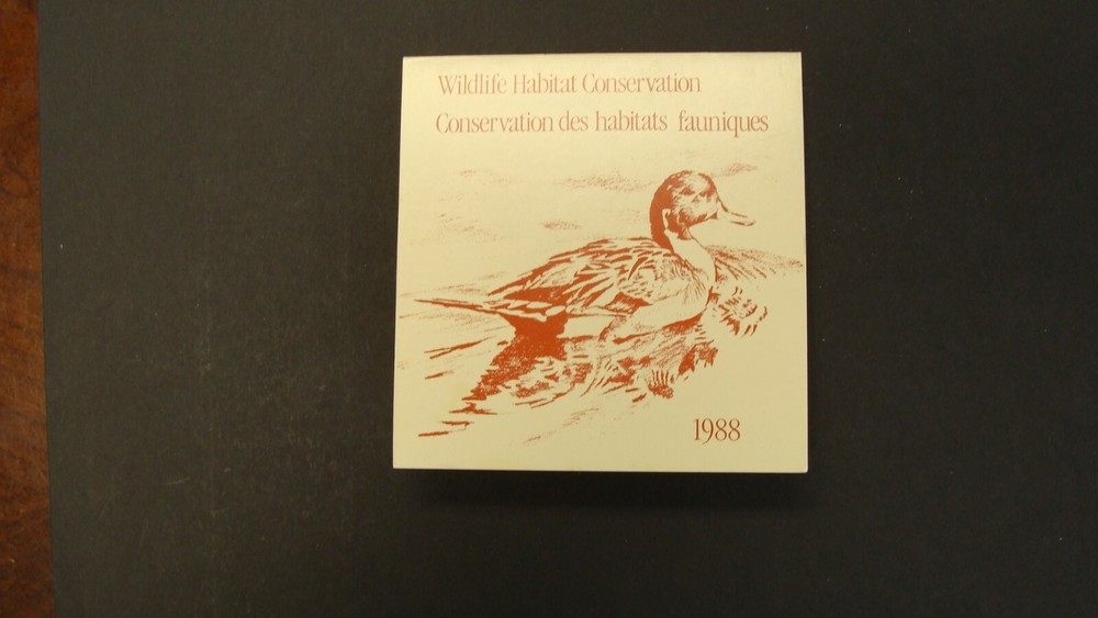 CANDA MINT NEVER HINGED DUCK STAMPS IN BOOKLETS FIRST FIVE YEARS